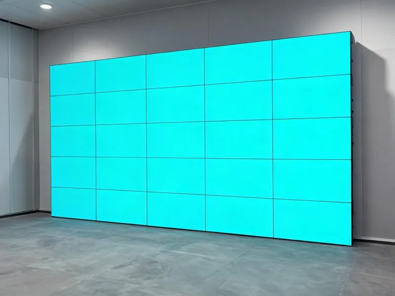 Fine-pitch indoor LED cabinet array